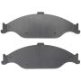 MPA 1003-0804M Quality-Built Black Series Semi-Metallic Brake Pads w/ Hardware