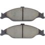 MPA 1003-0804M Quality-Built Black Series Semi-Metallic Brake Pads w/ Hardware
