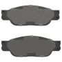 MPA 1003-0805C Quality-Built Black Series Ceramic Brake Pads w/ Hardware