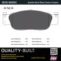 MPA 1003-0805C Quality-Built Black Series Ceramic Brake Pads w/ Hardware