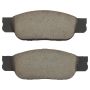 MPA 1003-0805C Quality-Built Black Series Ceramic Brake Pads w/ Hardware