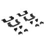 MPA 1003-0805C Quality-Built Black Series Ceramic Brake Pads w/ Hardware