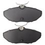 MPA 1003-0806C Quality-Built Black Series Ceramic Brake Pads