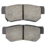 MPA 1003-0813C Quality-Built Black Series Ceramic Brake Pads w/ Hardware