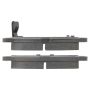MPA 1003-0813C Quality-Built Black Series Ceramic Brake Pads w/ Hardware