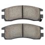 MPA 1003-0814C Quality-Built Black Series Ceramic Brake Pads w/ Hardware