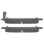 MPA 1003-0814C Quality-Built Black Series Ceramic Brake Pads w/ Hardware