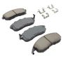 MPA 1003-0815AC Quality-Built Black Series Ceramic Brake Pads w/ Hardware
