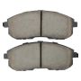 MPA 1003-0815AC Quality-Built Black Series Ceramic Brake Pads w/ Hardware