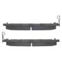 MPA 1003-0815AC Quality-Built Black Series Ceramic Brake Pads w/ Hardware