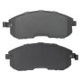 MPA 1003-0815AM Quality-Built Black Series Semi-Metallic Brake Pads