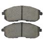 MPA 1003-0815AM Quality-Built Black Series Semi-Metallic Brake Pads