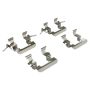 MPA 1003-0815AM Quality-Built Black Series Semi-Metallic Brake Pads