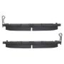 MPA 1003-0815AM Quality-Built Black Series Semi-Metallic Brake Pads