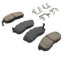 MPA 1003-0815BC Quality-Built Black Series Ceramic Brake Pads w/ Hardware