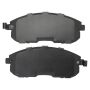 MPA 1003-0815BC Quality-Built Black Series Ceramic Brake Pads w/ Hardware