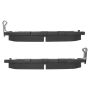 MPA 1003-0815BC Quality-Built Black Series Ceramic Brake Pads w/ Hardware