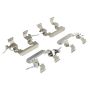 MPA 1003-0815C Quality-Built Black Series Ceramic Brake Pads w/ Hardware