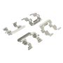 MPA 1003-0815CC Quality-Built Black Series Ceramic Brake Pads w/ Hardware