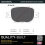 MPA 1003-0817C Quality-Built Black Series Ceramic Brake Pads w/ Hardware