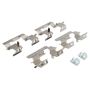 MPA 1003-0817C Quality-Built Black Series Ceramic Brake Pads w/ Hardware