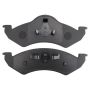 MPA 1003-0820M Quality-Built Black Series Semi-Metallic Brake Pads w/ Hardware