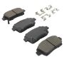 MPA 1003-0822C Quality-Built Black Series Ceramic Brake Pads w/ Hardware