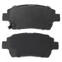 MPA 1003-0822C Quality-Built Black Series Ceramic Brake Pads w/ Hardware