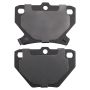 MPA 1003-0823C Quality-Built Black Series Ceramic Brake Pads w/ Hardware