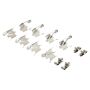 MPA 1003-0825M Quality-Built Black Series Semi-Metallic Brake Pads w/ Hardware