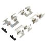 MPA 1003-0828AC Quality-Built Black Series Ceramic Brake Pads w/ Hardware