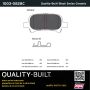 MPA 1003-0828C Quality-Built Black Series Ceramic Brake Pads w/ Hardware