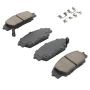 MPA 1003-0829C Quality-Built Black Series Ceramic Brake Pads w/ Hardware