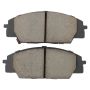 MPA 1003-0829C Quality-Built Black Series Ceramic Brake Pads w/ Hardware