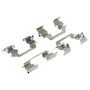 MPA 1003-0829C Quality-Built Black Series Ceramic Brake Pads w/ Hardware