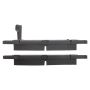 MPA 1003-0829C Quality-Built Black Series Ceramic Brake Pads w/ Hardware