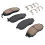 MPA 1003-0830C Quality-Built Black Series Ceramic Brake Pads w/ Hardware