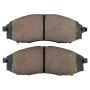 MPA 1003-0830C Quality-Built Black Series Ceramic Brake Pads w/ Hardware