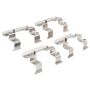 MPA 1003-0830M Quality-Built Black Series Semi-Metallic Brake Pads w/ Hardware