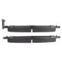 MPA 1003-0830M Quality-Built Black Series Semi-Metallic Brake Pads w/ Hardware