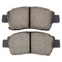 MPA 1003-0831C Quality-Built Black Series Ceramic Brake Pads w/ Hardware