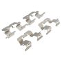 MPA 1003-0831C Quality-Built Black Series Ceramic Brake Pads w/ Hardware