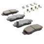 MPA 1003-0832C Quality-Built Black Series Ceramic Brake Pads w/ Hardware