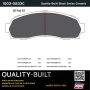 MPA 1003-0833C Quality-Built Black Series Ceramic Brake Pads w/ Hardware