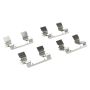 MPA 1003-0833C Quality-Built Black Series Ceramic Brake Pads w/ Hardware