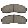MPA 1003-0833M Quality-Built Black Series Semi-Metallic Brake Pads w/ Hardware