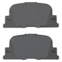 MPA 1003-0835C Quality-Built Black Series Ceramic Brake Pads w/ Hardware