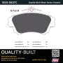 MPA 1003-0837C Quality-Built Black Series Ceramic Brake Pads