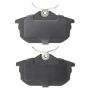 MPA 1003-0838C Quality-Built Black Series Ceramic Brake Pads