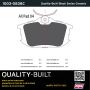 MPA 1003-0838C Quality-Built Black Series Ceramic Brake Pads